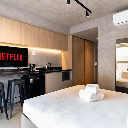 Condominio Belint Bela Cintra - Studios Por Temporada São Paulo Exteriér fotografie