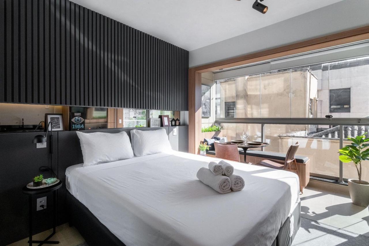 Condominio Belint Bela Cintra - Studios Por Temporada São Paulo Exteriér fotografie
