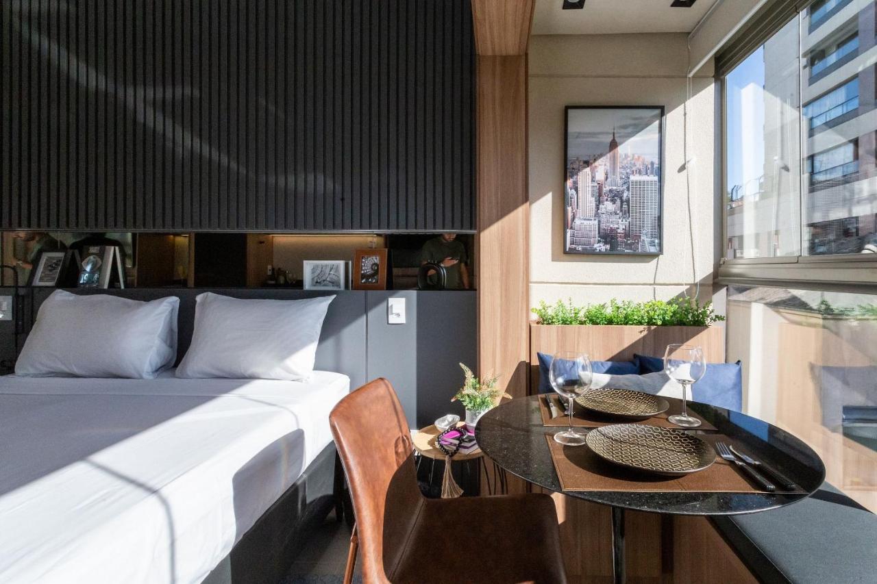 Condominio Belint Bela Cintra - Studios Por Temporada São Paulo Exteriér fotografie