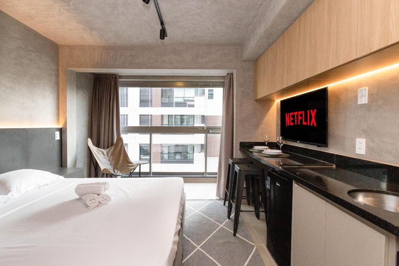 Condominio Belint Bela Cintra - Studios Por Temporada São Paulo Exteriér fotografie